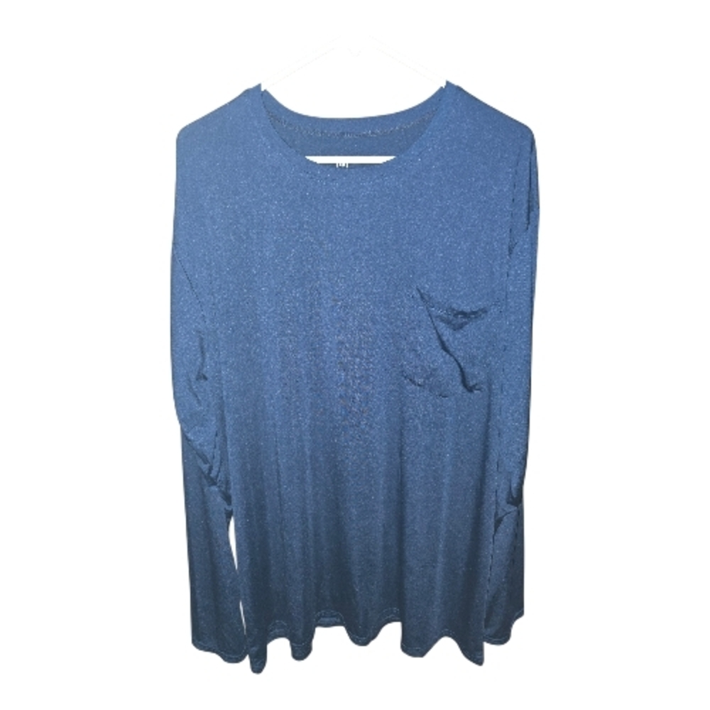 Essentials Long Sleeve Tee - Blue